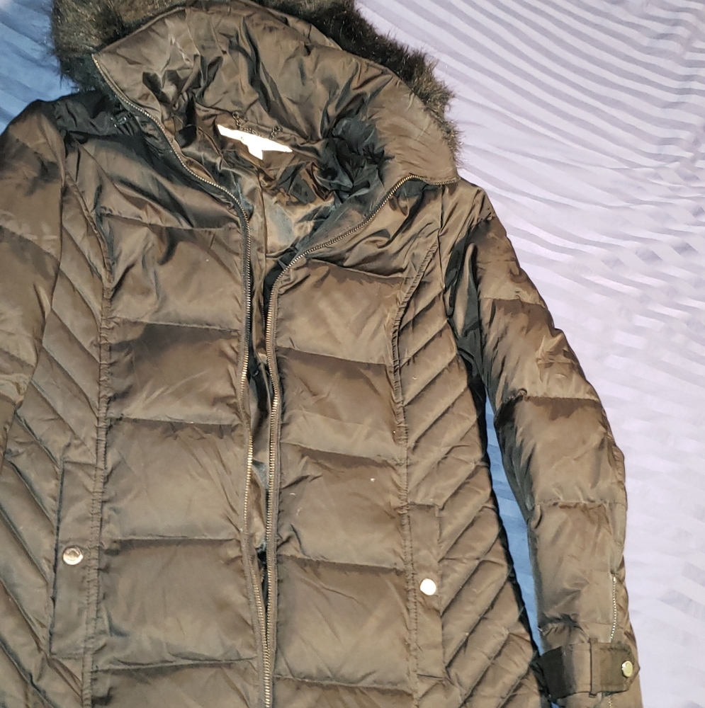 Black Kenneth Cole Parka